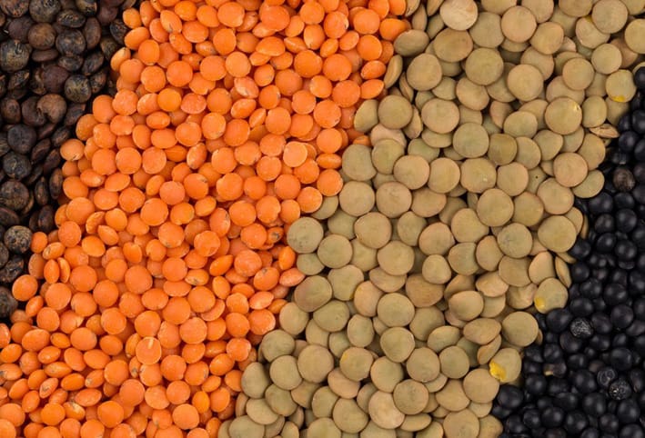Home assorted lentils