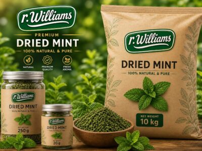 mint leaves & mint powder
