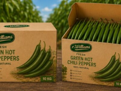 green hot chili peppers