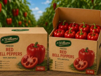 red bell peppers